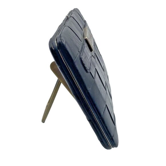 Brighton Black Leather Small Organizer Checkbook Bag Wallet Clutch 7.5 x 4.5” - Picture 4 of 16